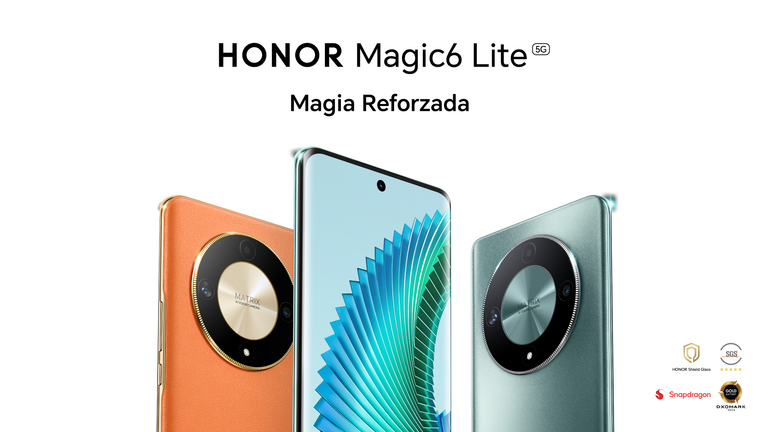 HONOR lanza un nuevo smartphone con tecnologías de resistencia sin comparación, el HONOR Magic6 Lite
